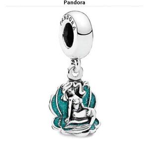 Pandora Disney Ariel and Sea Shell Dangle Charm